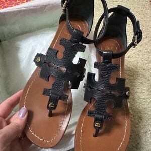 Tory Burch Leather Sandals